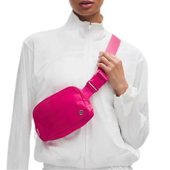 lululemon athletica Handbags - Lululemon Crossbody Sonic Pink Sold Out Color New Without Tags